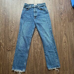 AGOLDE 90s Pinch Waist High Rise Straight Jeans